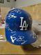 2018 Dodgers Autographed Helmet 19 Signatures Kershaw, Bellinger, Joc, Roberts