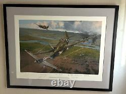 America Strikes Back, Robert Taylor Aviation Art Print, P-40 Pearl Harbor