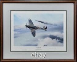 Angels Three Zero by Robert Taylor signed / Numbered Spitfire pilot signed