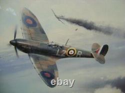 Angels Three Zero by Robert Taylor signed / Numbered Spitfire pilot signed