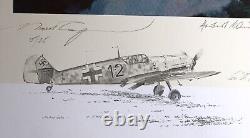 Assault on the Capital by Robert Taylor Remarque withCOA 15/25 Sign by 17 Aces