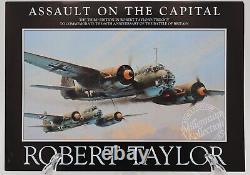 Assault on the Capital by Robert Taylor Remarque withCOA 15/25 Sign by 17 Aces