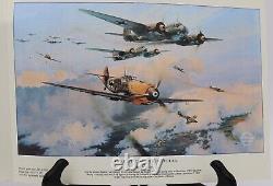 Assault on the Capital by Robert Taylor Remarque withCOA 15/25 Sign by 17 Aces