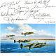 Bogeys! 1100 High Wwii Limited Edition Print Signed By Pilots -framed 29x43