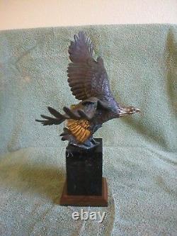 BRONZE SCULPTURE THE ANGLER By ROBERT TAYLOR (20th c) NUMBERED 4/40, DATED 87