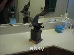 BRONZE SCULPTURE THE ANGLER By ROBERT TAYLOR (20th c) NUMBERED 4/40, DATED 87