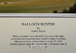Balloon Buster Robert Taylor Limited Edition Signed and Numbered Print