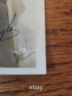 Barbara Stanwyck & husband Robert Taylor 5x7 photo signed by both