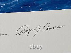 Bogeys! Eleven O'clock High Robert Taylor COA Signed Art Print Never Hung