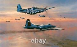 Bringing the Peacemaker Home by Robert Taylor signed by Mustang & B17 Pilots