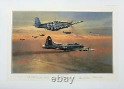 Bringing the Peacemaker Home by Robert Taylor signed by Mustang & B17 Pilots
