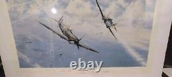 Combat Over London by Robert Taylor. Limited Edition Signed Print. WithC. O. A