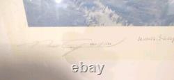 Combat Over London by Robert Taylor. Limited Edition Signed Print. WithC. O. A