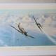 Combat Over London By Robert Taylor Rare Artist Proof 76/150 Battle Of Britain