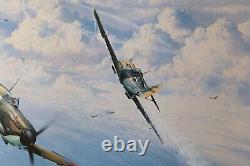 Combat Over London by Robert Taylor Rare Artist Proof 76/150 Battle of Britain