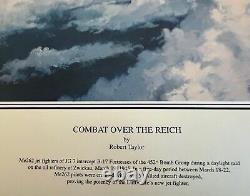 Combat Over the Reich Robert Taylor Limited Edition Signed and Numbered Print