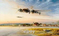 Coming In Over The Estuary Robert Taylor Ltd Ed Prt