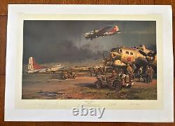 Company Of Heroes By Robert Taylor 11/100 Signed By Walter F Hughes