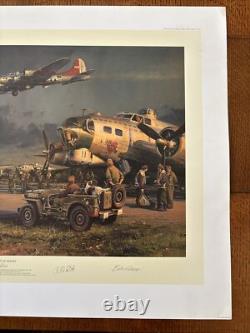 Company Of Heroes By Robert Taylor 11/100 Signed By Walter F Hughes