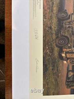 Company Of Heroes By Robert Taylor 11/100 Signed By Walter F Hughes