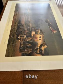 Company Of Heroes By Robert Taylor 11/100 Signed By Walter F Hughes