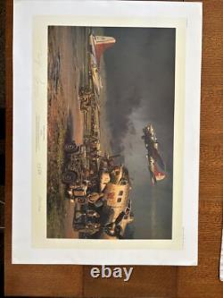 Company Of Heroes By Robert Taylor 11/100 Signed By Walter F Hughes