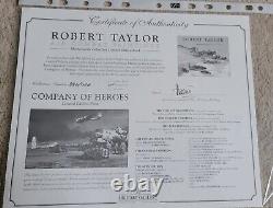 Company of Heroes by Robert Taylor Signed by distinguished B-17 Pilots