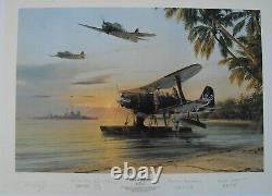 DAWN OPERATIONS by Robert Taylor withCOA 3 Pilots Signatures