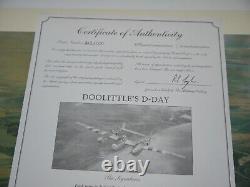 DOOLITTLES D-DAY by ROBERT TAYLOR signed by 5 FIGHTER PILOT Aces