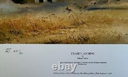D-Day Airborne Assault R Taylor Print Sigs Bob Hope, Charlton Heston + 2 Prints