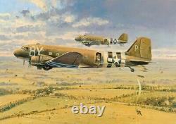 D-Day The Airborne Assault by Robert Taylor Signed by D-Day Mustang Pilots