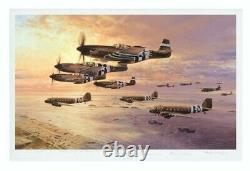 D-Day The Airborne Assault by Robert Taylor Signed by D-Day Mustang Pilots