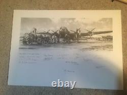 Day duties for night workers Robert taylor print multi signed