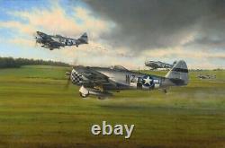 Days of Thunder by Richard Taylor signed by Wolfpack P-47 Ace'Shorty' Rankin