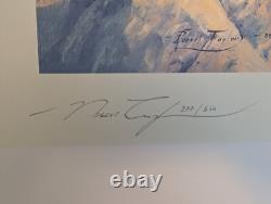 Desert Hawks by Robert Taylor and signed four RAAF and RAF pilots