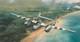 Doolittle's D-day By Robert Taylor Aviation Art Print Signed By Five P-38 Pilots
