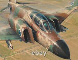 Double Strike by Robert Taylor signed by 22 F4 Phantom crew