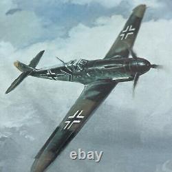 Duel Of Eagles By Robert Taylor Print Signed By Douglas Bader & Adolf Galland