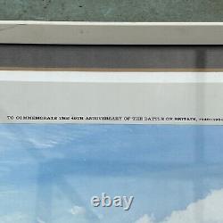 Duel Of Eagles By Robert Taylor Print Signed By Douglas Bader & Adolf Galland