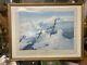 Duel Of Eagles By Robert Taylor Print Signed By Douglas Bader Adolf Galland Coa