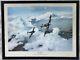 Duel Of Eagles Print By Robert Taylor, Raf, Signed Douglas Bader & Adolf Galland