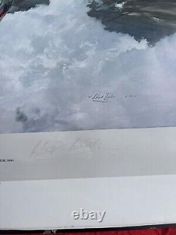 Duel of Eagles signed Douglas Bader And Adolf Garland robert taylor Print