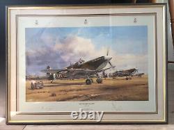 EAGLE SQUADRON' signed ltd ed military aviation print Robert Taylor