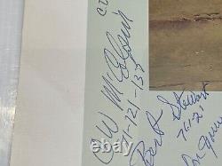 Eagle Squadron Scramble Robert Taylor pen signed 18 veterans Great Escape