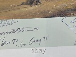 Eagle Squadron Scramble Robert Taylor pen signed 18 veterans Great Escape