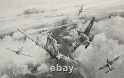 Eagles Divide by Robert Taylor autographed by 11 WWII Luftwaffe & Mustang Aces