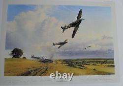 Eagles Prey by Robert Taylor withCOA 5 Pilot Signatures