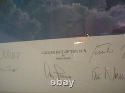 Expertframed Eagles Out Of The Sun Robert Taylor Signed & Numbered Lithograph