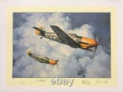 Eye of the Sun by Robert Taylor Signed by three Battle of Britain Luftwaffe Aces