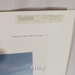 Farewell America RMS Queen Mary Robert Taylor LE Print Signed Capt Jones